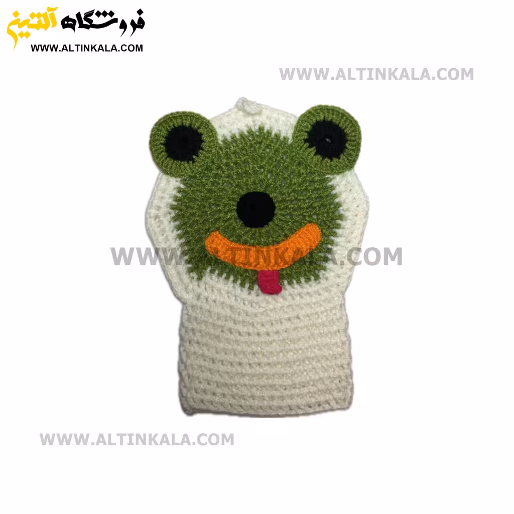 لیف حمام دست باف مدل عروسکی سایز کودک