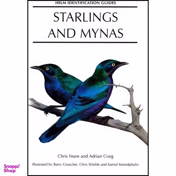 کتاب Starlings and Mynas اثر Chris Feare and Christopher Feare انتشارات Christopher Helm Publishers Ltd