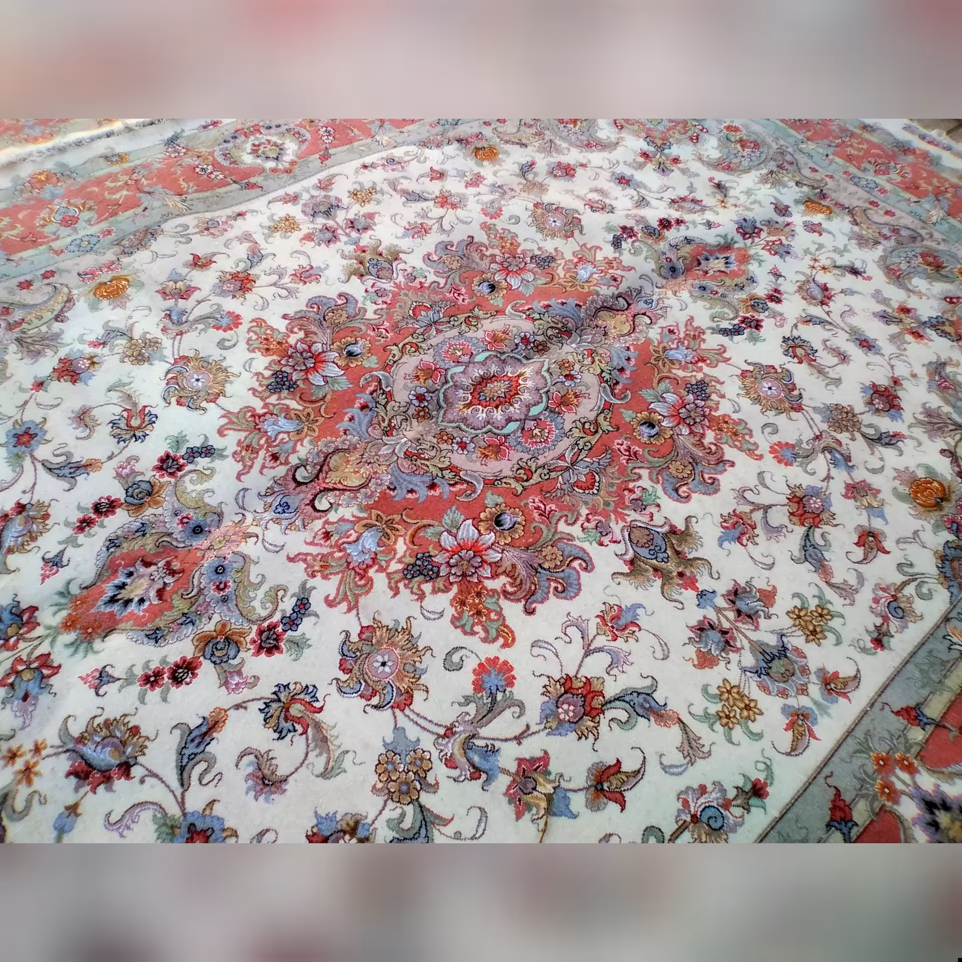 فرش دستبافت 9متری طرح خطیبی