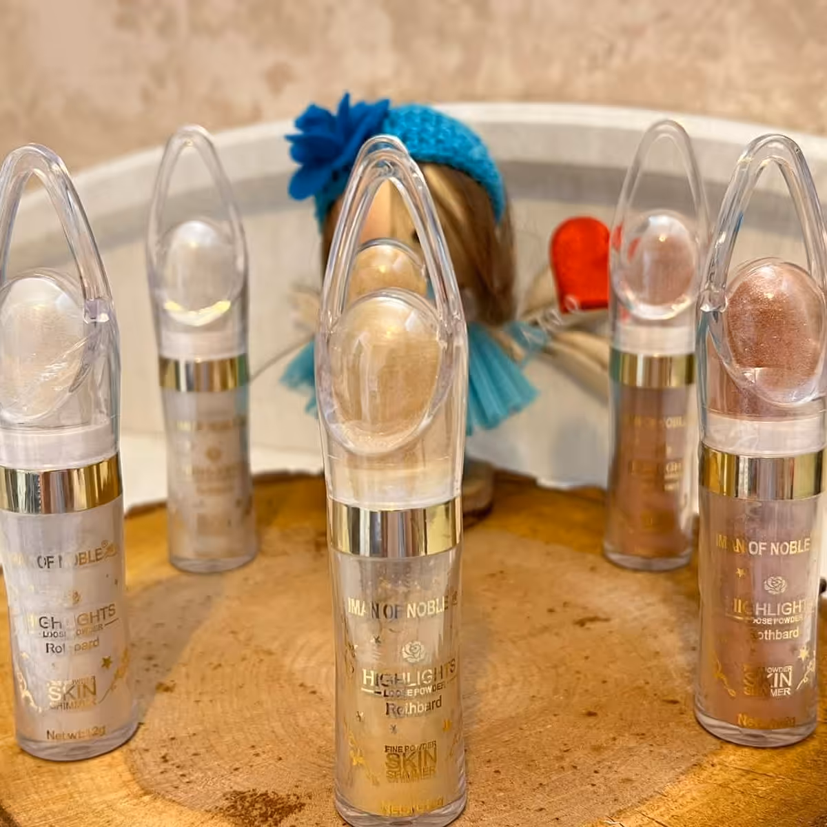 شیمر پودری iman of noble(سه عدد)