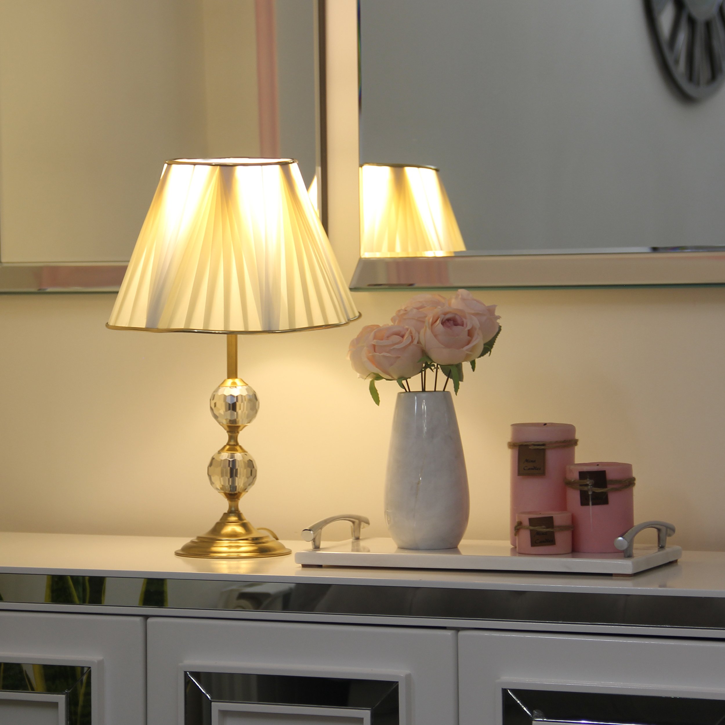 آباژور رومیزی لوتوس لایت مدل گلوریا