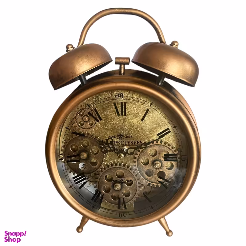 ساعت رومیزی مدل چرخ دنده ای کد Y629A