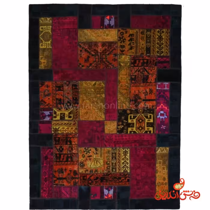 فرش دستباف کلاژ کد 5117