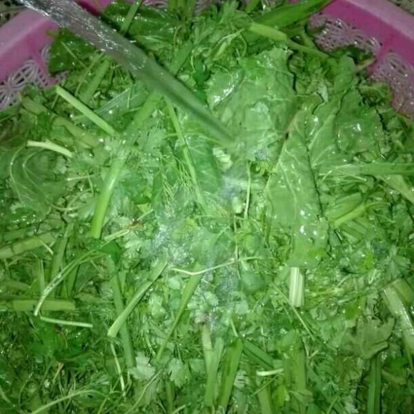 سبزی آش رشته تازه وباکیفیت وضدعفونی شده بسته نیم کیلویی