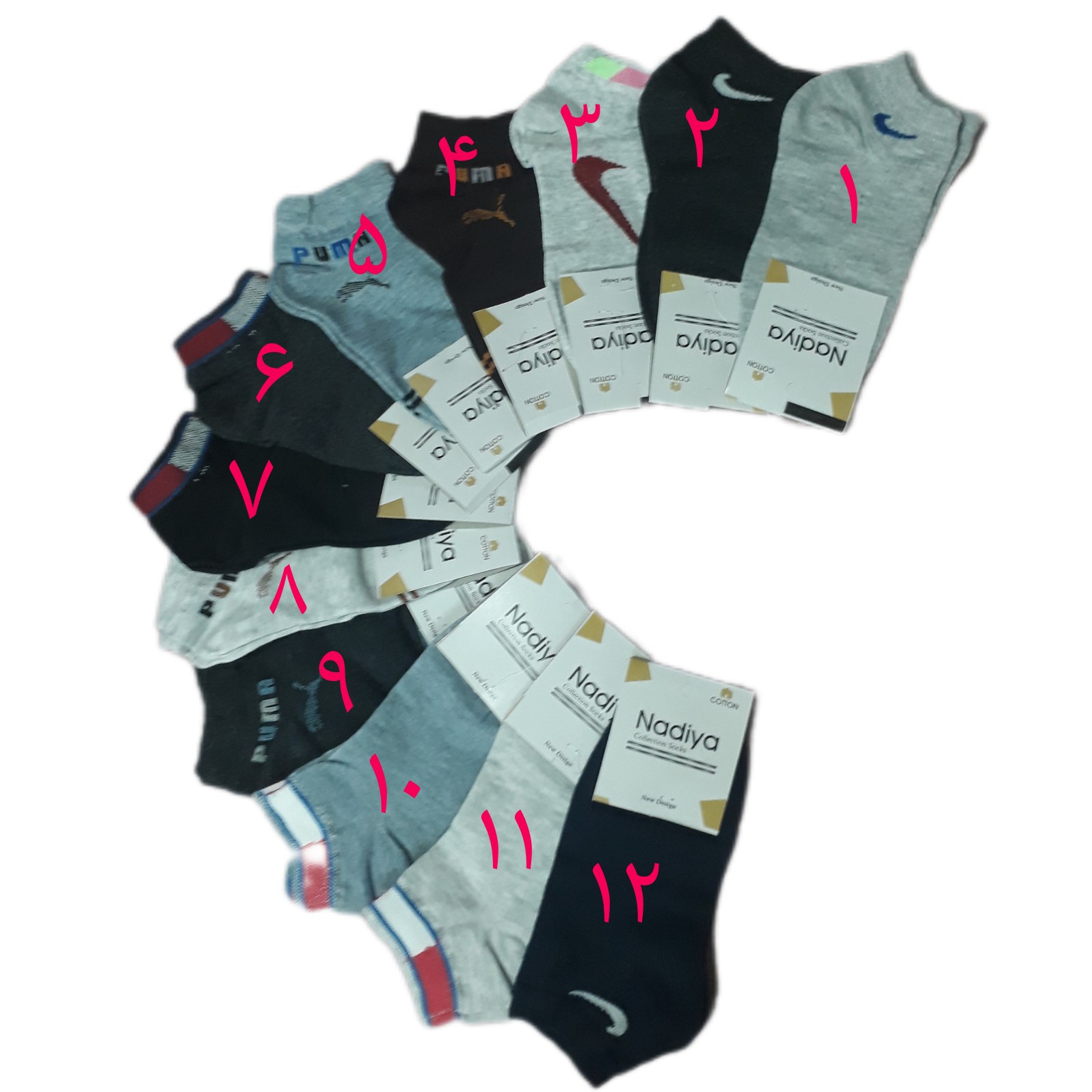 جوراب پسرانه جوراب دخترانه جوراب مچی جوراب ساق کوتاه