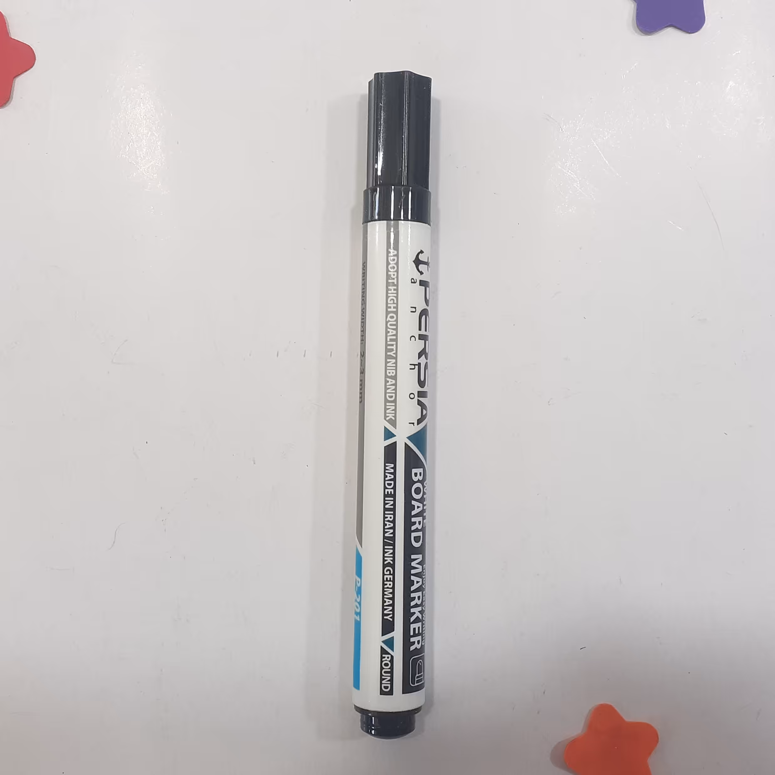 ماژیک وایتبرد پرشیا سرگرد رنگ مشکی