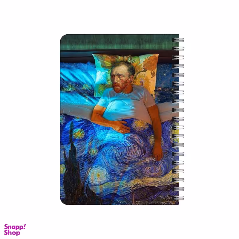 دفترچه یادداشت بامبیلیپ مدل ونگوگ در شب پر ستاره کد 7222221