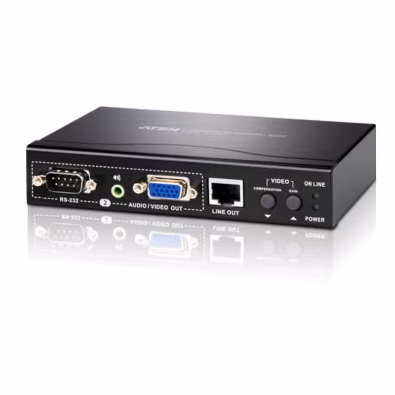 رپیتر VGA/Audio/RS-232 Cat 5 آتن مدل VB552