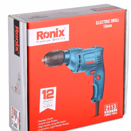  دریل 10 میلی متر اتوماتیک 350 وات رونیکس مدل 2113	