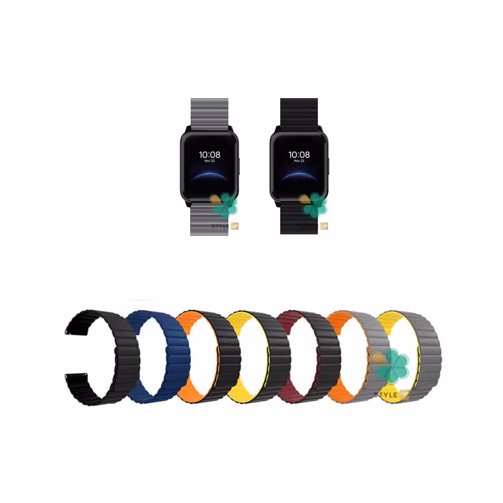 بند ساعت ریلمی واچ Realme Watch 2 مدل Leather Link