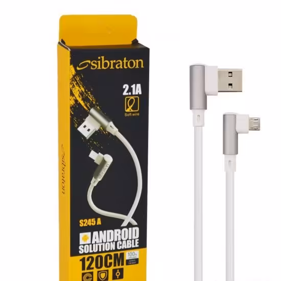 کابل اندروید طول 1.2 متر Sibraton مدل S245 A

