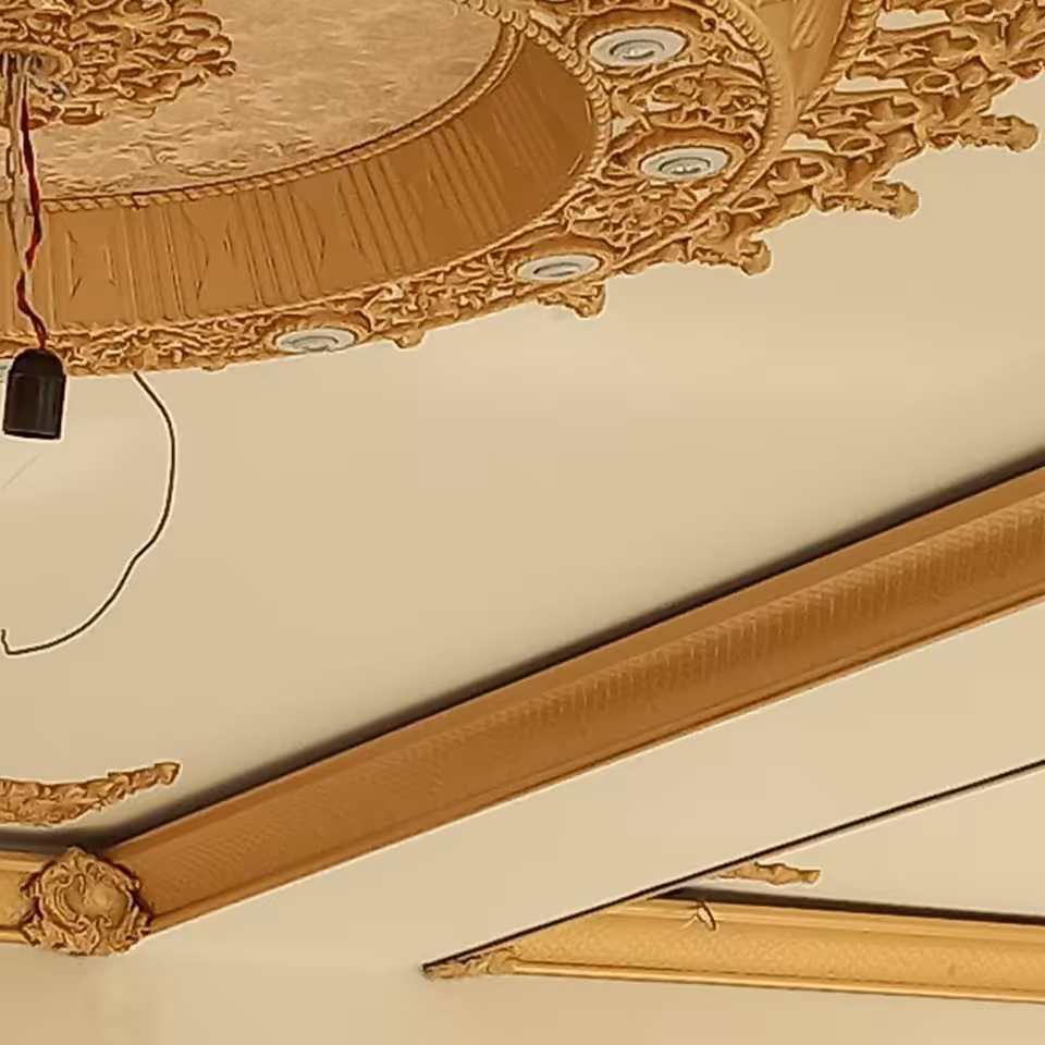 ابزار گلویی  دورسقف مدل حصیری ازجنس پی وی سی