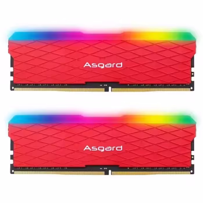 رم Asgard مدل Loki W2 16GB Dual 3200MHz DDR4 RGB Red