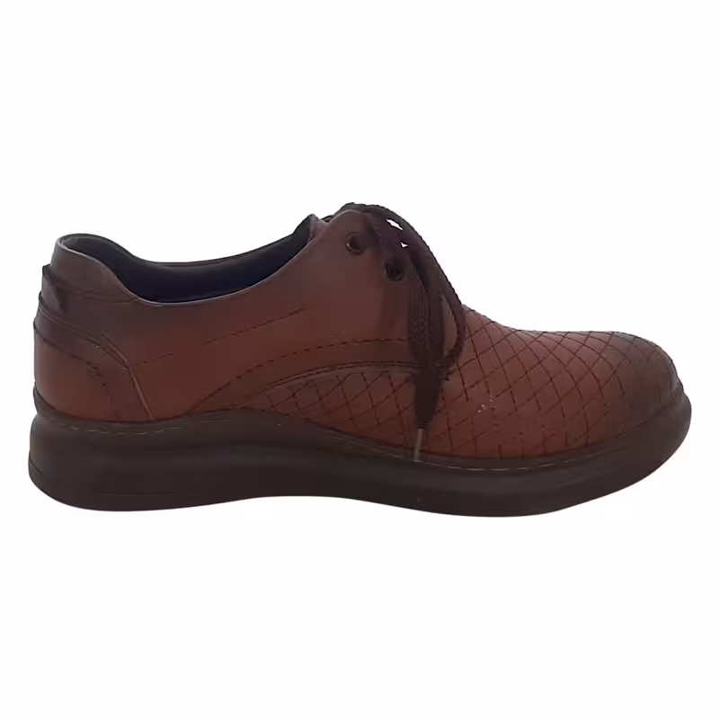 کفش مردانه چرم صنعتی کد 25793 عسلی