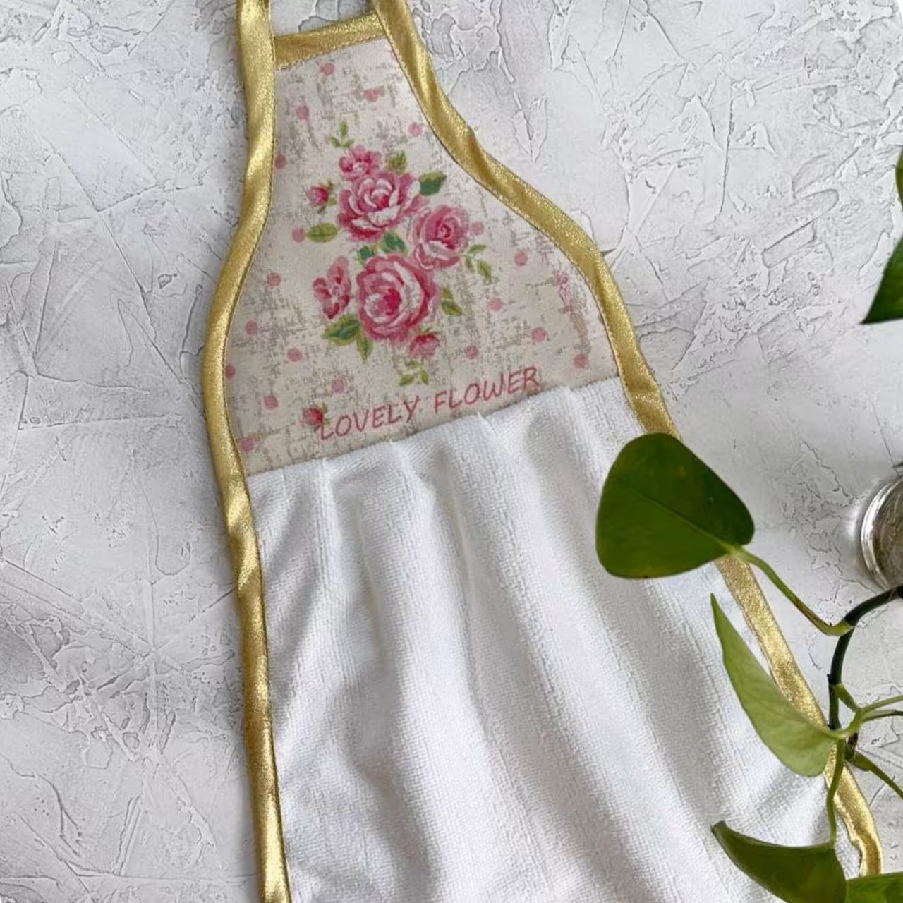 حوله آشپزخانه مدل یاسمین لوکس طرح 53