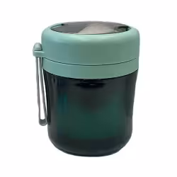 فلاسک غذا 500 میل سبز درب سبز کروم