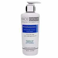 ژل شستشوی کرم دار پوست خشک هیدرازوم فیس دوکس / Face Doux Hydrasome Moisturizing Creamy Face Wash for Dry Skin