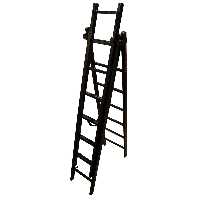 نردبان 6متری گلکسی آهنی 3تکه (پس کرایه)