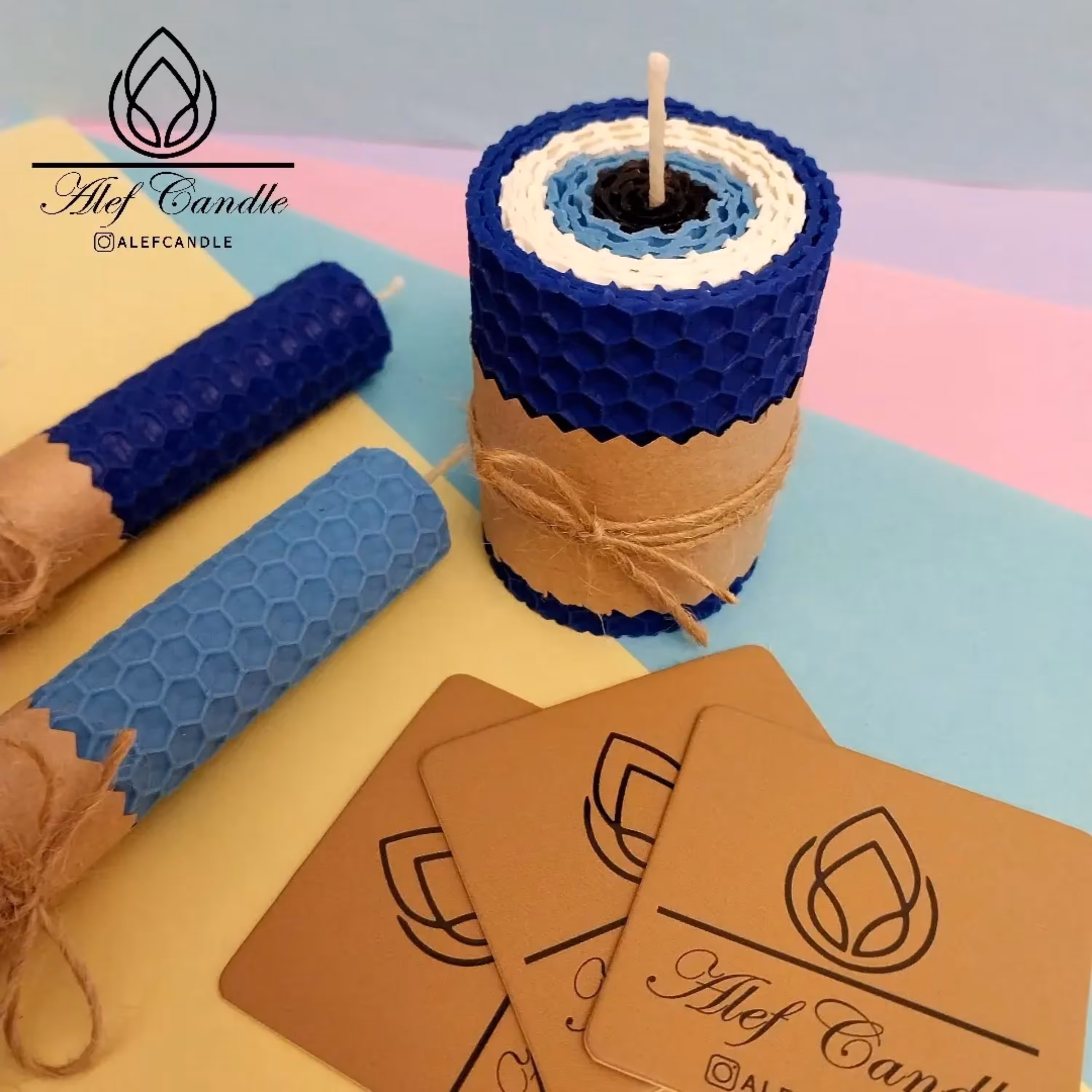 شمع موم عسل صد در صد ارگانیک