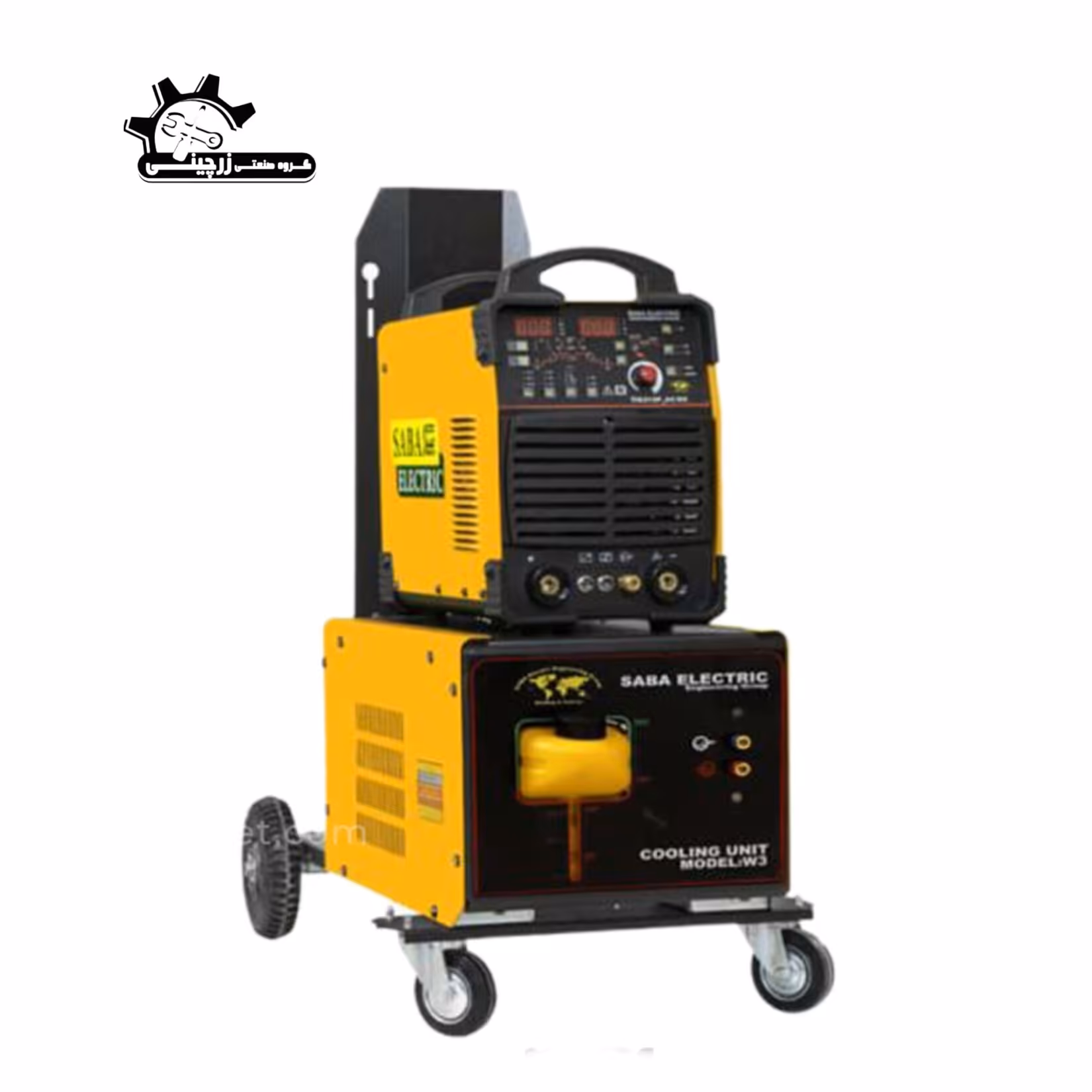 دستگاه جوش آرگون 315 آمپر سه فاز آبخنک صبا الکتریک 