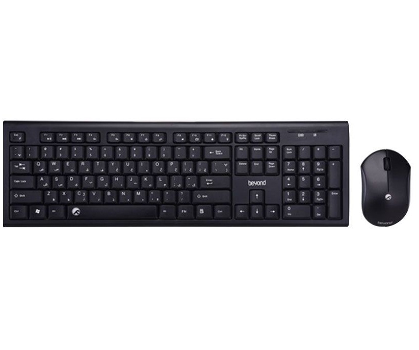 کیبورد و ماوس بیاند بی سیم مدل BMK-4530 RF