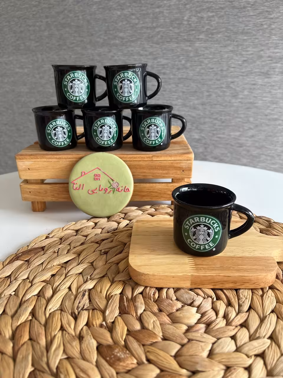 فنجان قهوه خوری استارباکس- مشکی (6 عددی)