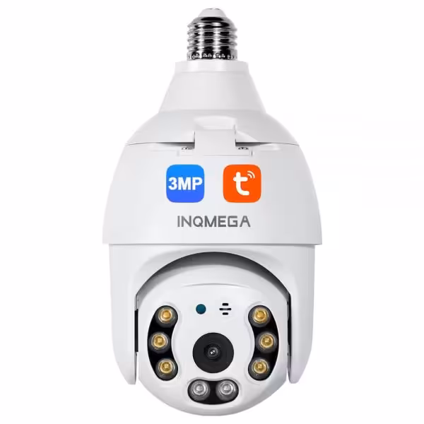 دوربين مداربسته هوشمند لامپي ديد درشب tuya