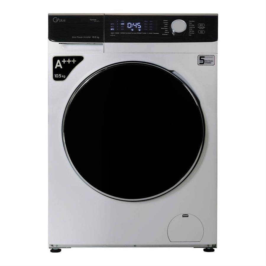 ماشین لباسشویی جی پلاس مدل GWM-K1048S ظرفیت 105 کیلوگرم