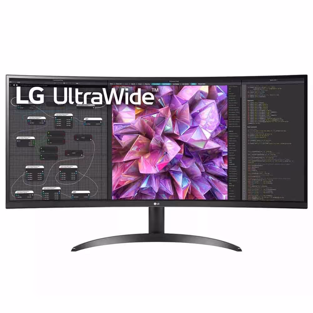 مانیتور ال جی LG 34WQ60C-B اندازه 34 اینچ