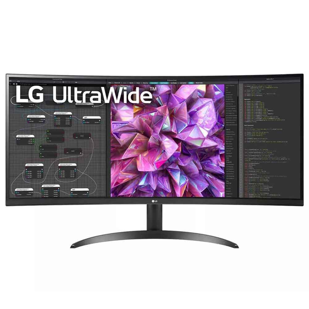 مانیتور ال جی LG 34WQ60C-B اندازه 34 اینچ