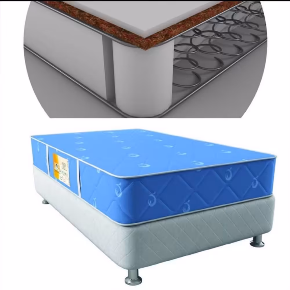 تشک فنری رویال اصل یکنفره دو سال ضمانت سایز  90(ارسال با باربری و پس کرایه)