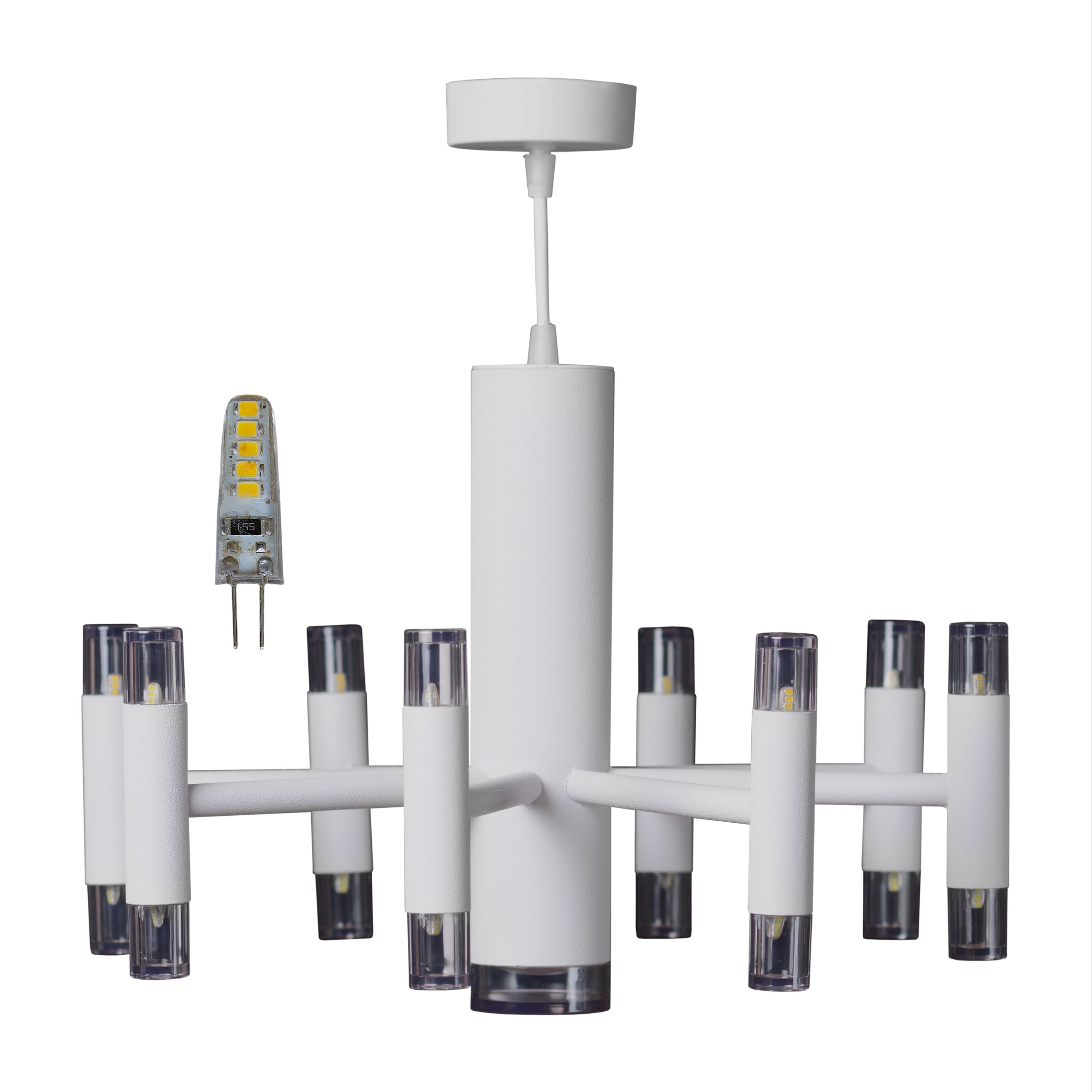 لوستر 17 شعله طرح مینیمال کد V17LW