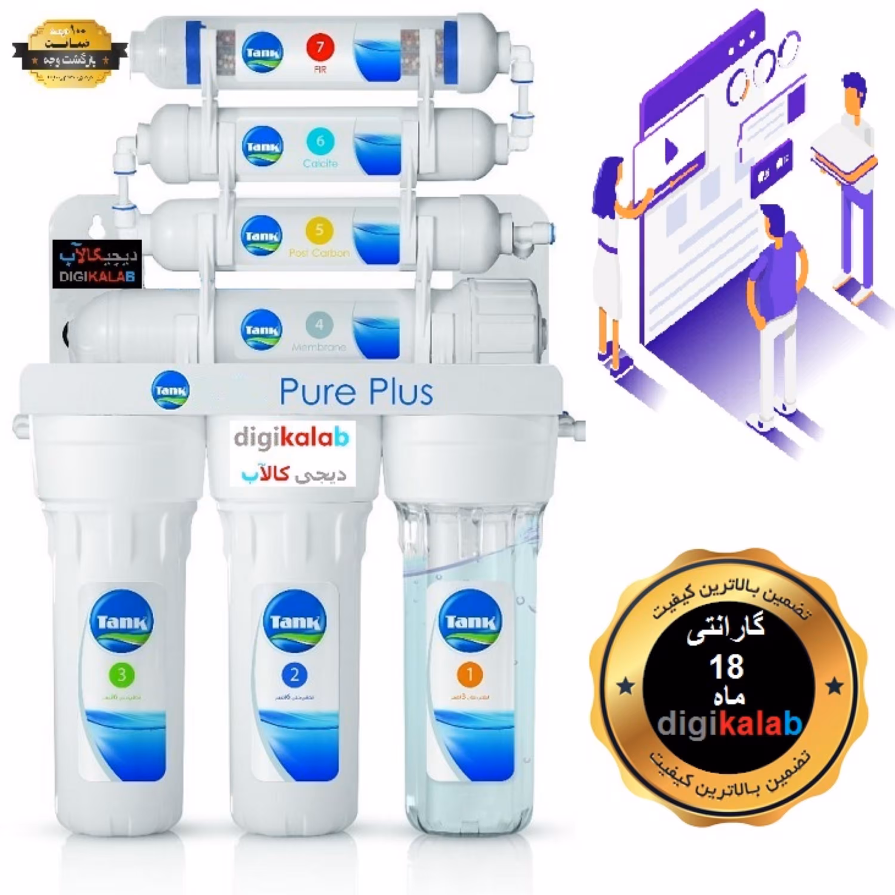 تصفیه آب 7 مرحله UR