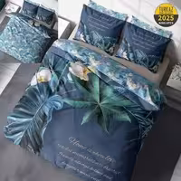 سرویس لحاف روتختی 2 نفره چاپی تنسل برند ترکاز(Turkaz) کد 2025