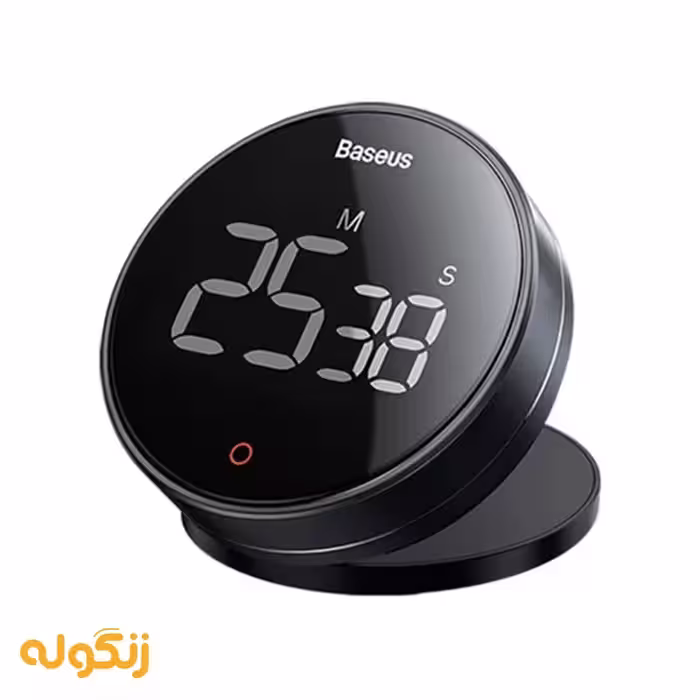 ساعت شمارش معکوس بیسوس Baseus heyo rotation countdown timer Pro مدل FMDS000013 - زنگوله