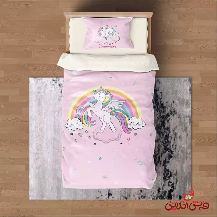 روتختی طرح اسب تک شاخ کد 3035