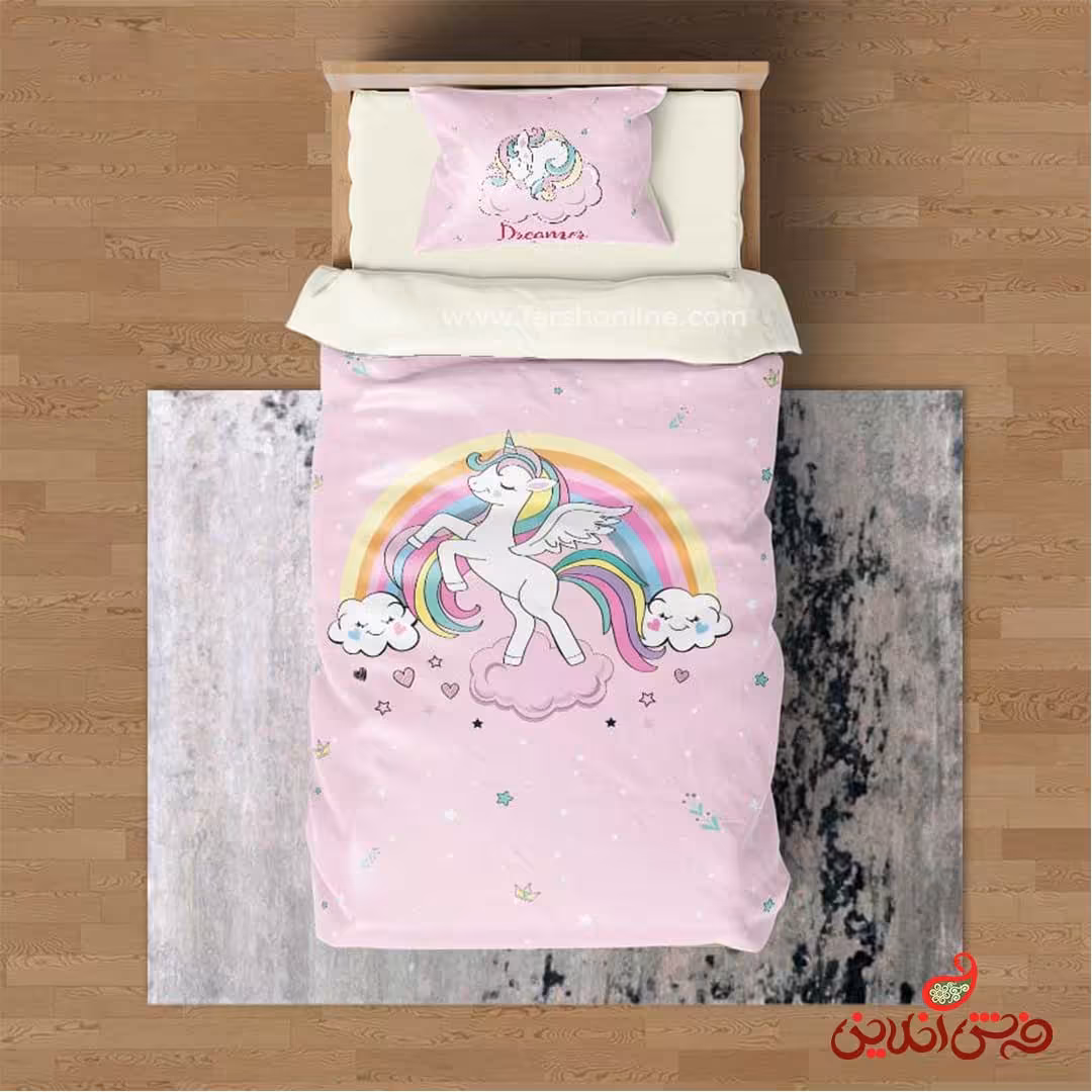 روتختی طرح اسب تک شاخ کد 3035