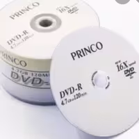 پک 50 تایی dvd خام‌پرینکو اصلی