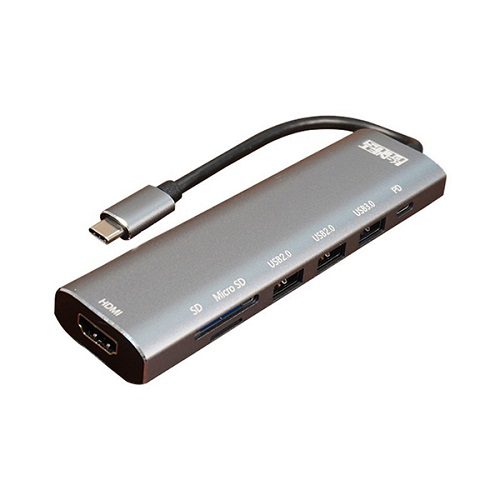 هاب 7 پورت Type-C کی نت پلاس Knet Plus KP-MFCMS407
