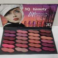 پک 24عددی رژلب جامدمات 3 بعدی 3q beauty