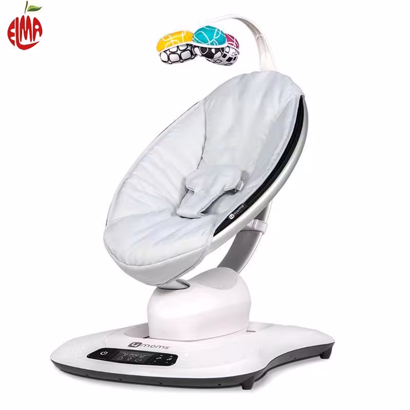 گهواره برقی فور مامز طوسی ساده 4Moms مدل Mamaroo