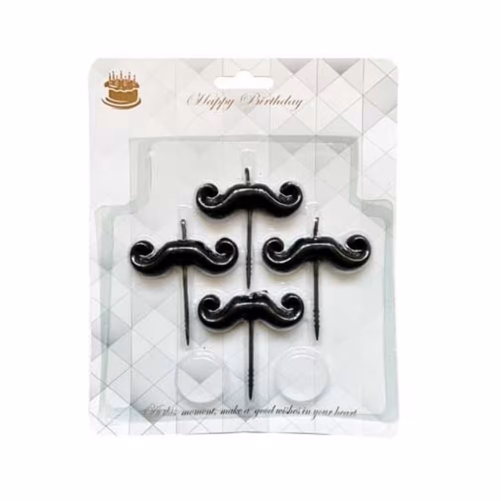 شمع سبیل 4 عددی(شمع تولد.شمع قلمی .شمع پیچ پیچی.شمع فانتزی. شمع رو کیکی .شمع جذاب. شمع جدید)