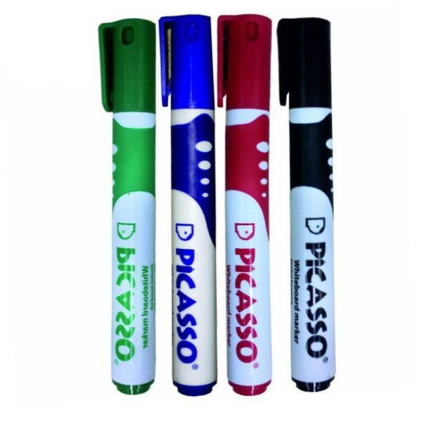 ماژیک وایت برد نوک تخت پیکاسو بسته 12 عددی