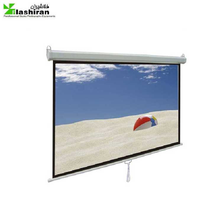 پرده نمایش دستی پروژکتور اسکوپ سایز 2 متری