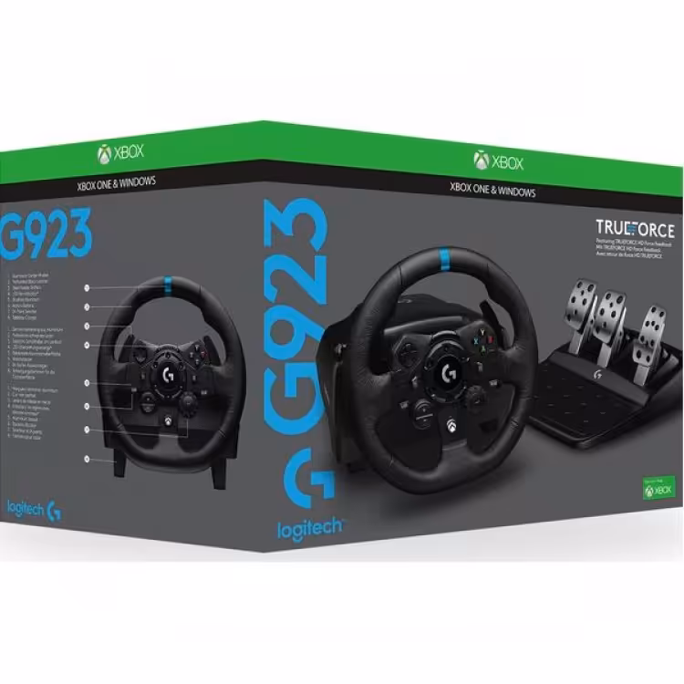فرمان بازی لاجیتک مدل G923  TRUEFORCE برای XBOX