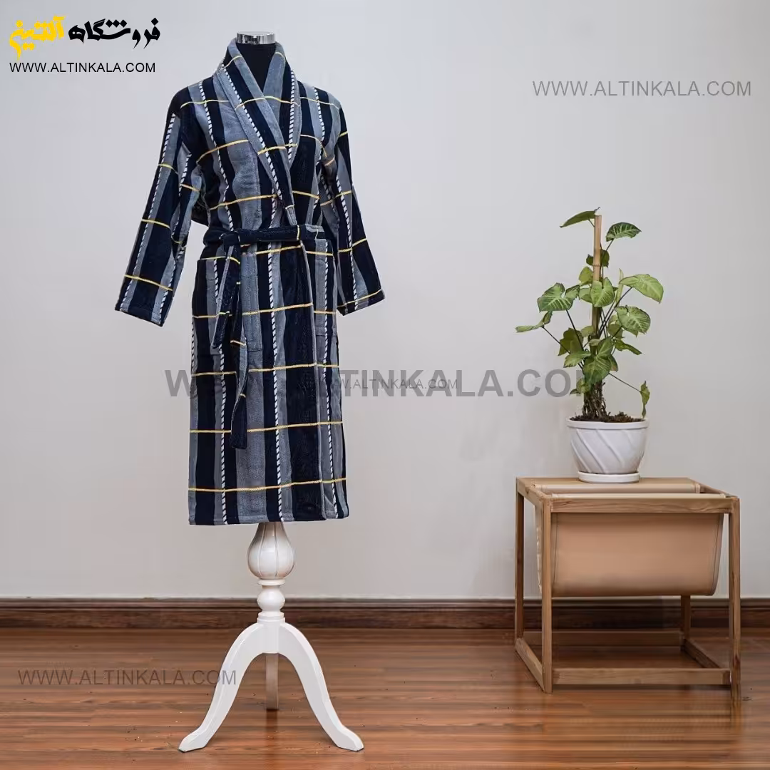 حوله پالتویی برق لامع طرح ونوس سایز 115
