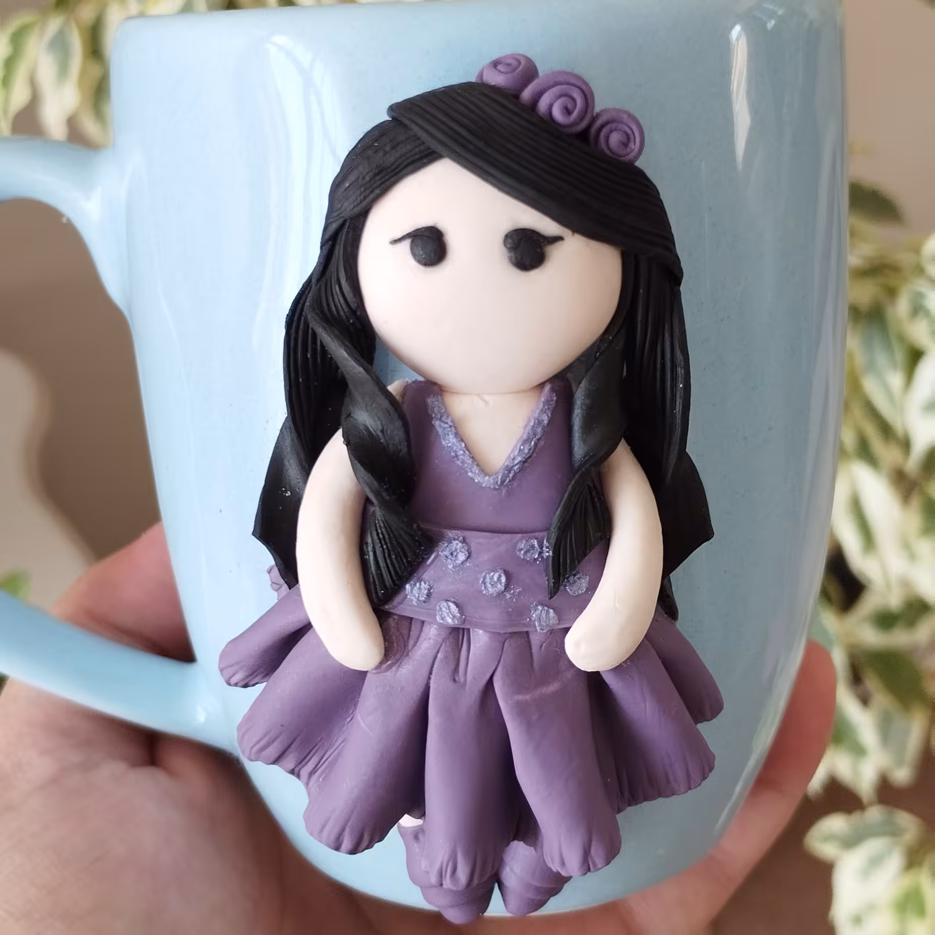 ماگ عروسک خمیری  کد2