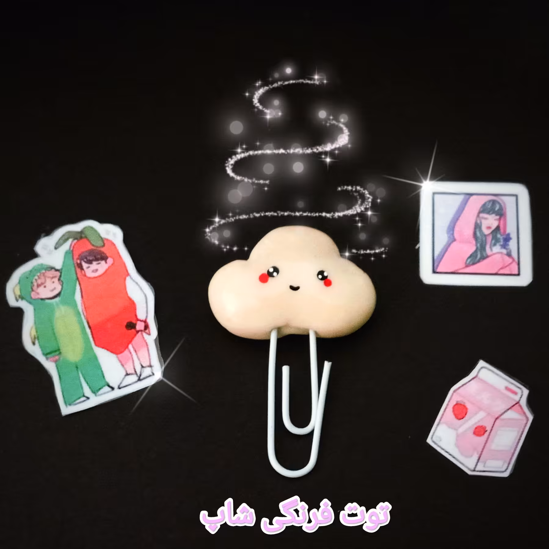 نشانگر کتاب دستساز مدل ابر  