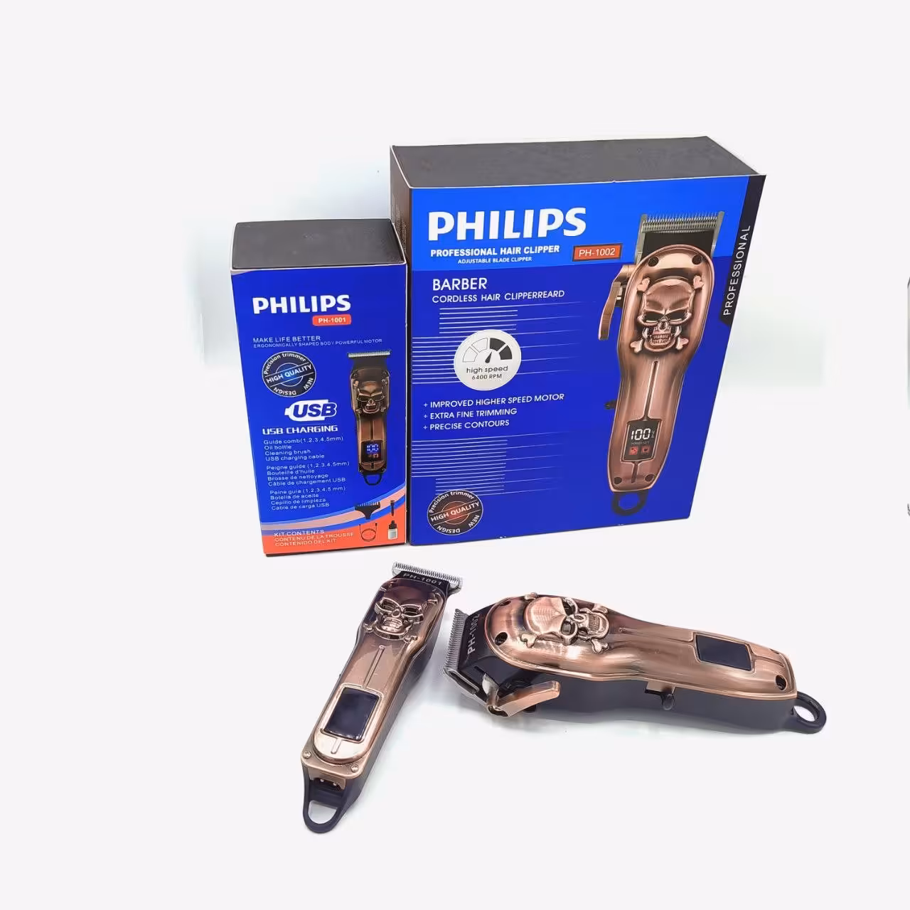 ست حجم زن و خط زن حرفه ای هلندی فلیپس