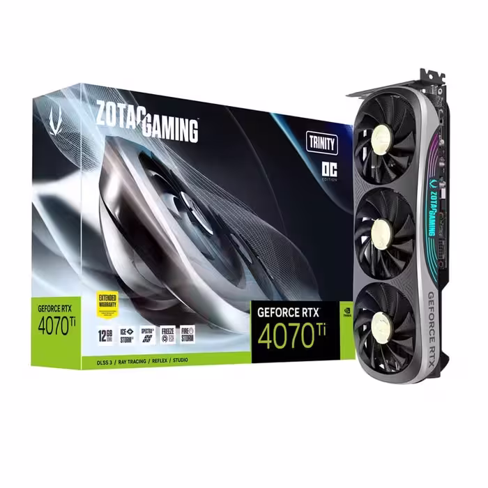 کارت گرافیک زوتک ZOTAC RTX 4070 TI Trinity OC 12GB